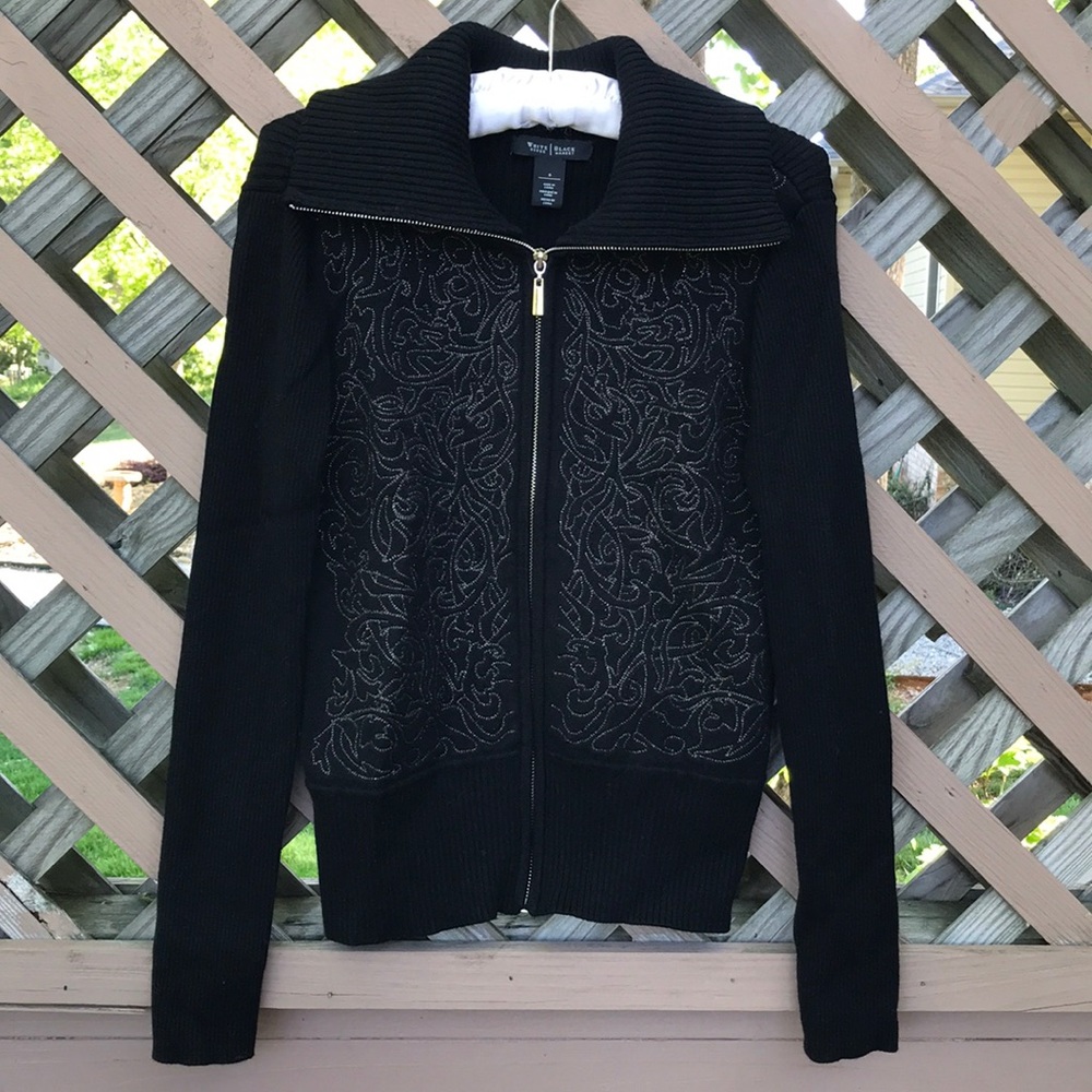 WHBM zip up sweater